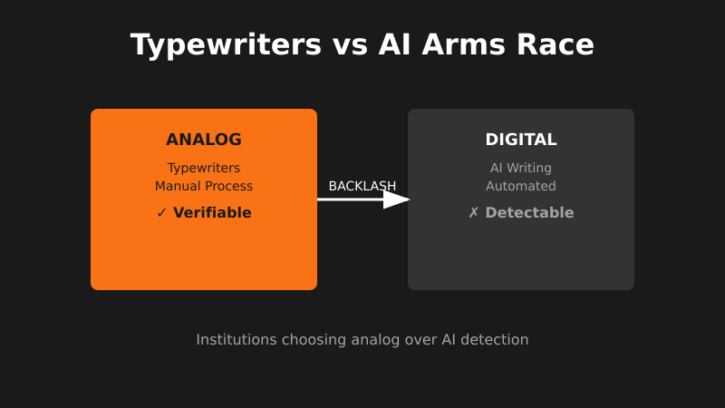 College Prof Goes Full Typewriter to Beat AI Cheating