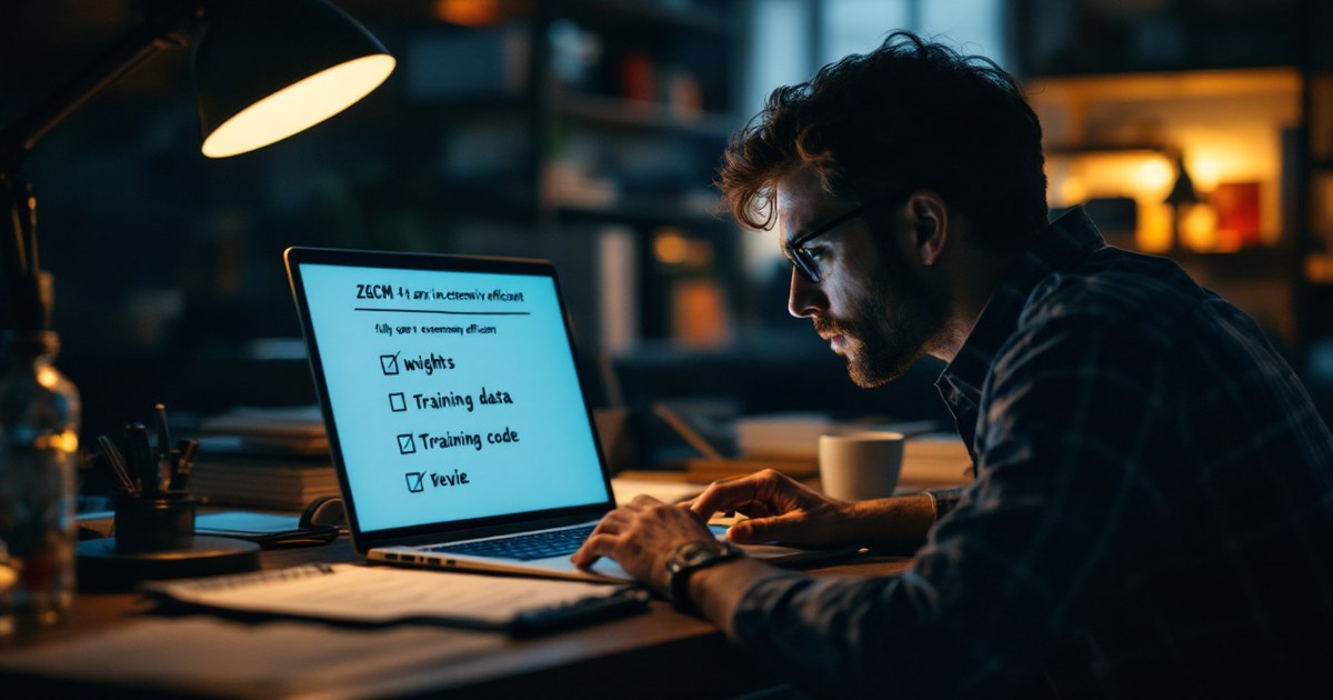 ZGCM-1 Claims Full Openness. Here's What That Actually Requires
